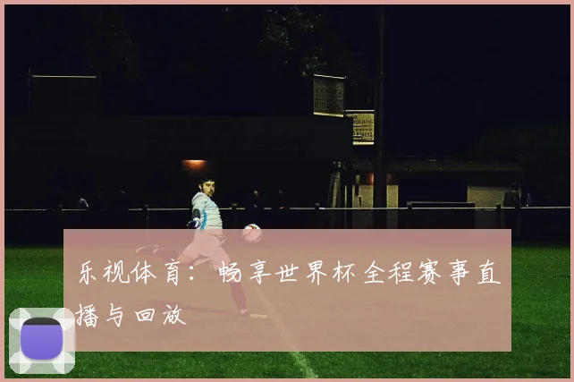 乐视体育:畅享世界杯全程赛事直播与回放