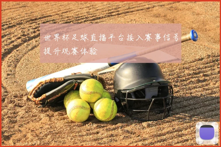 世界杯足球直播平台接入赛事信号提升观赛体验