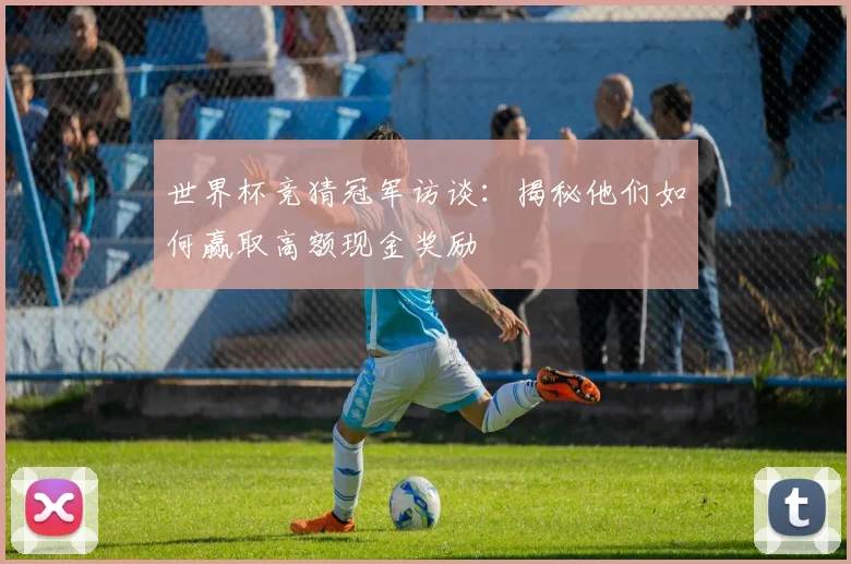 世界杯竞猜冠军访谈:揭秘他们如何赢取高额现金奖励